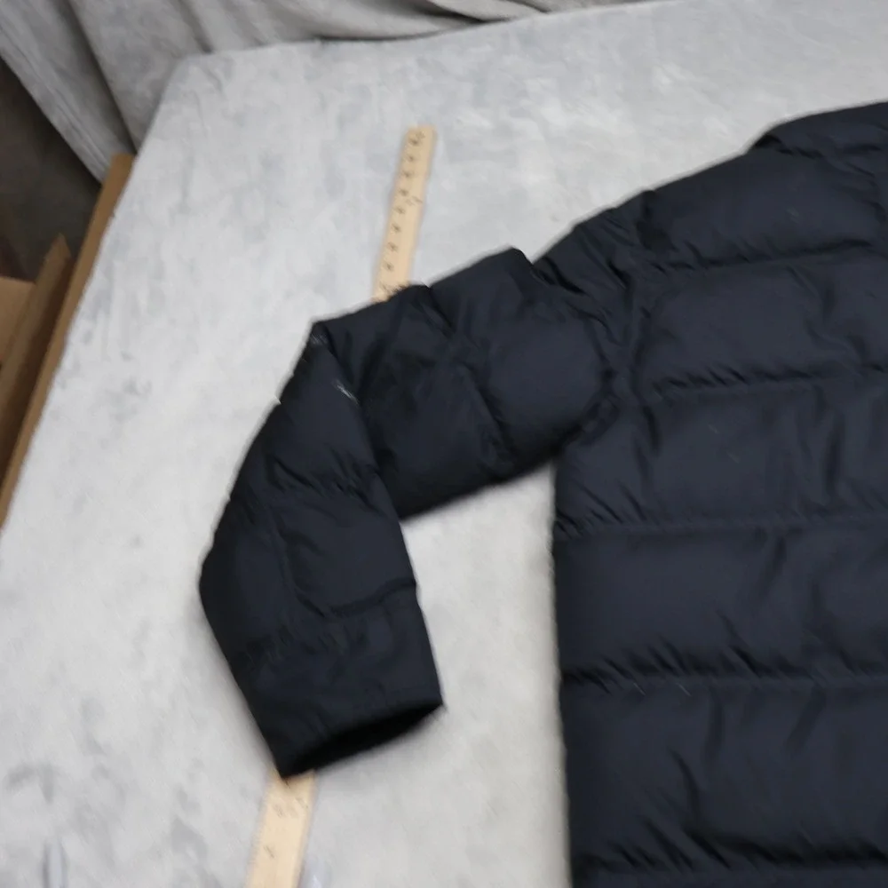 REI‎ Jacket Boys XL 18 Black Full Zip Ripstop Light Pack Puffer Quilted Outdoor